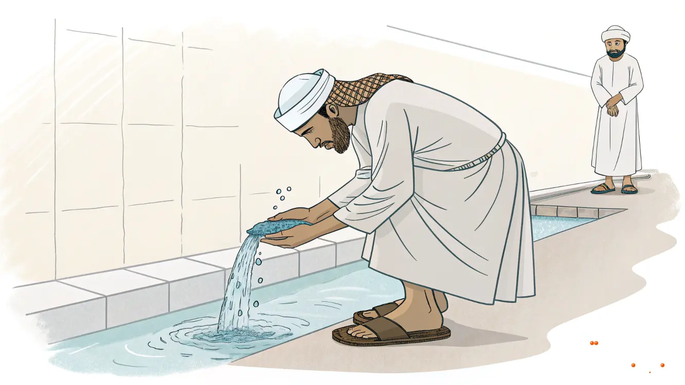 ما حكم تكرار غسل القدمين ثلاث مرات عند الوضوء؟ 