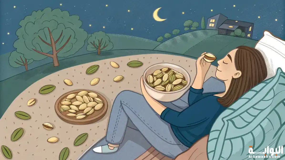 حلم أكل الفستق