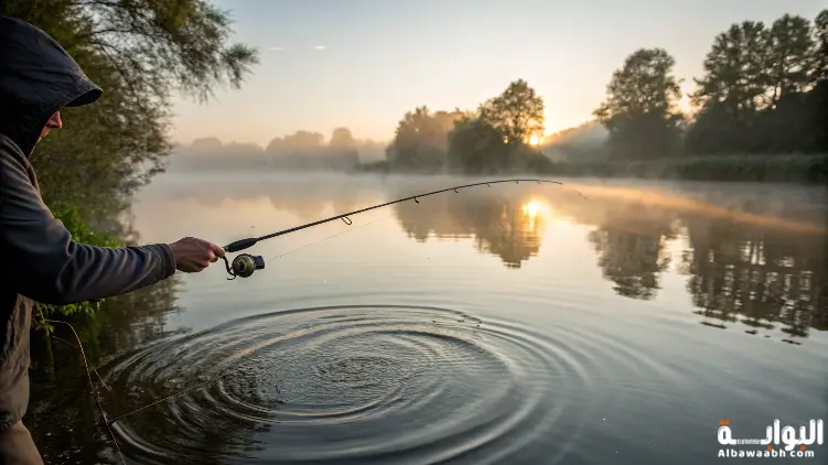 حلم صيد السمك باليد