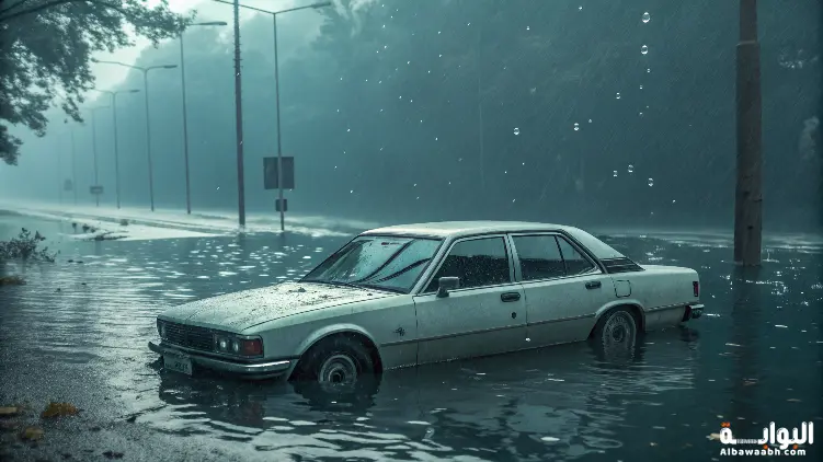 حلم غرق السيارة في الماء