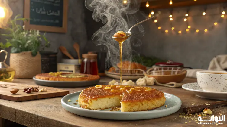 حلم أكل الكنافة الساخنة