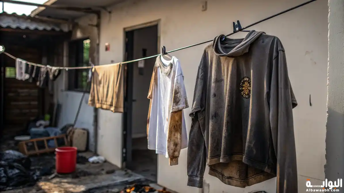 حلم الثياب المحروقة