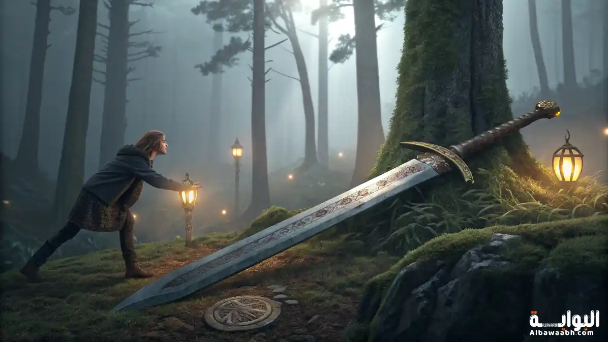 حلم العثور على سيف قديم