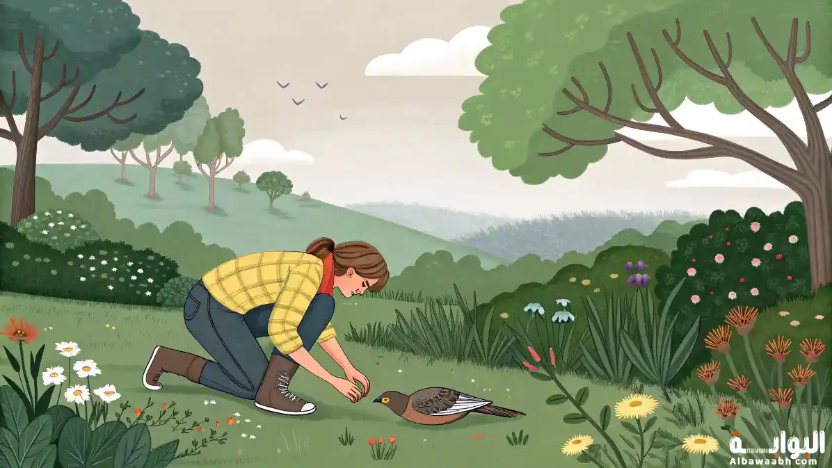  حلم العثور على طائر جريح