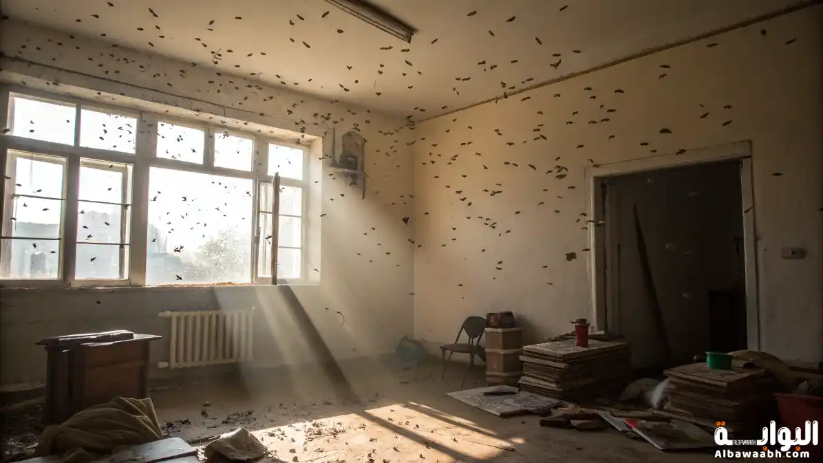 حلم الغرفة الممتلئة بالذباب