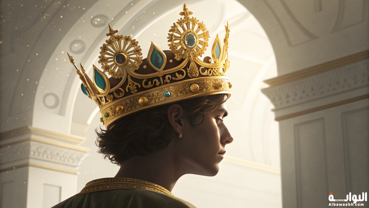 حلم ارتداء تاج ذهبي