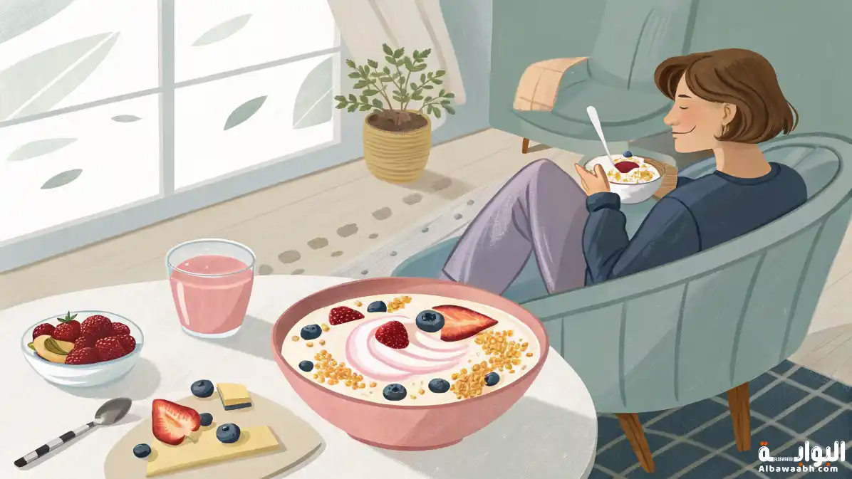 حلم أكل الزبادي