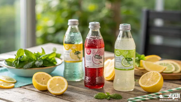 مشروبات باردة بدون سكر