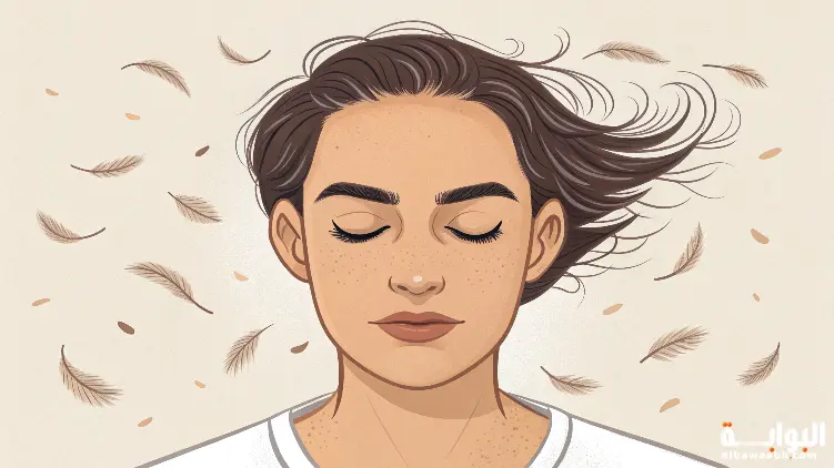 حلم سقوط شعر الحاجب