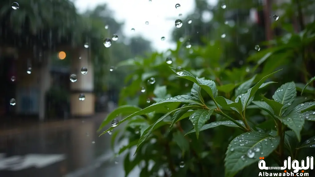 حلم المطر في الصيف