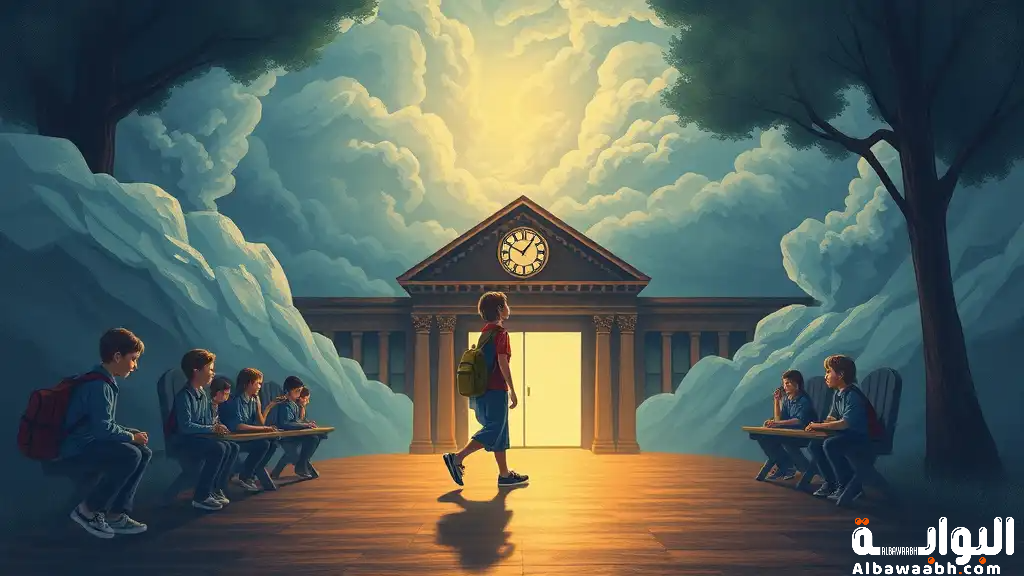 حلم دخول المدرسة من جديد