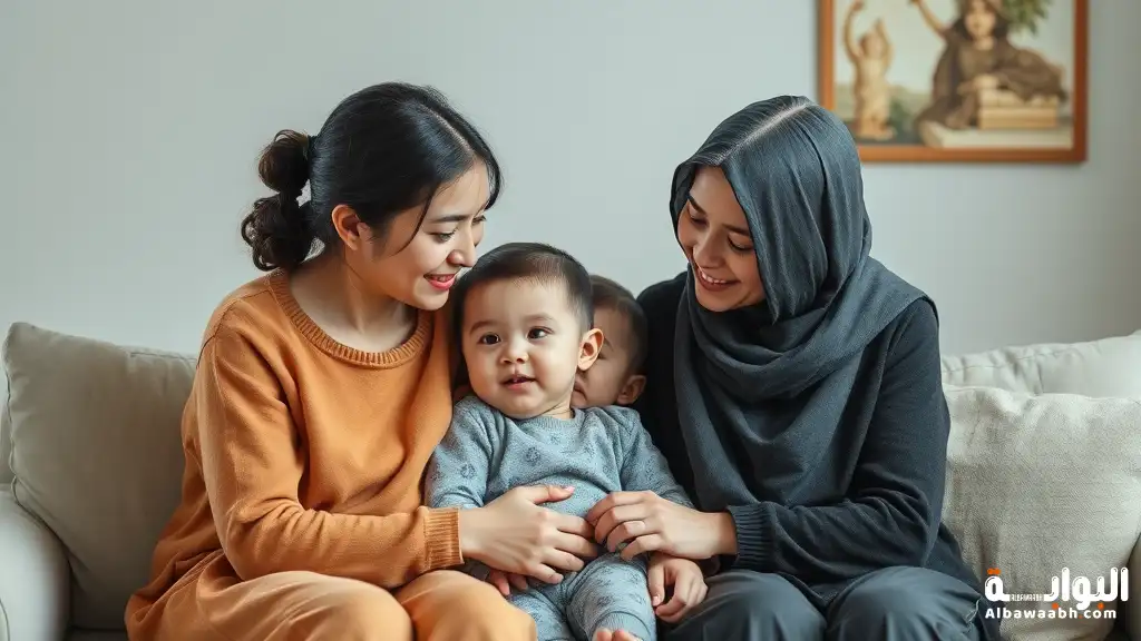 دور الأم في الأسرة