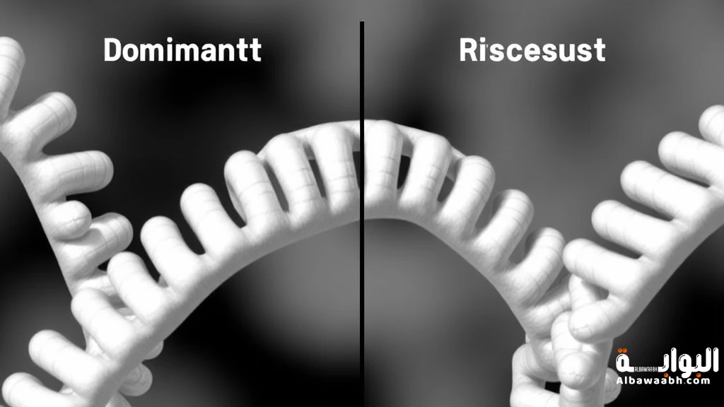 الصفات الوراثية السائدة والمتنحية