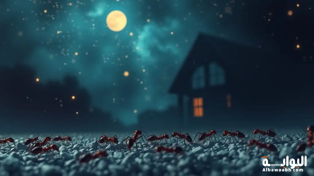 حلم النمل في البيت