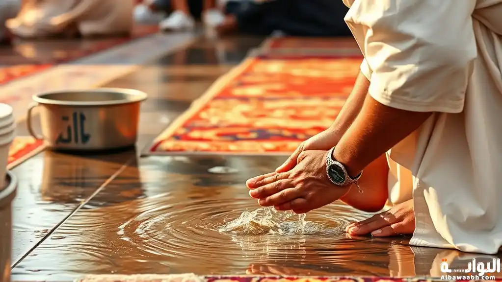 ما حكم تكرار غسل القدمين ثلاث مرات عند الوضوء؟