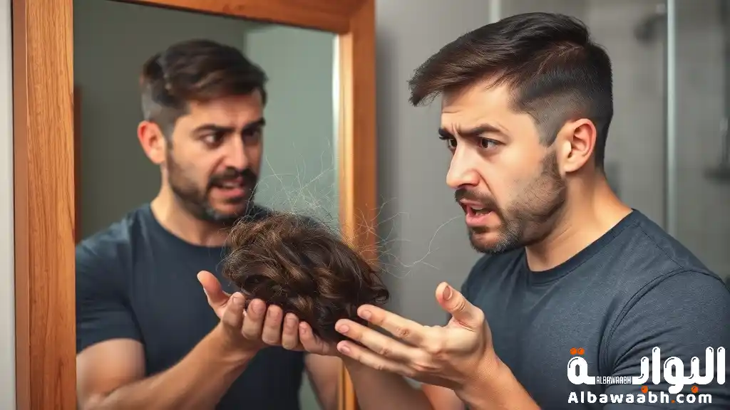 حلم تساقط الشعر بالكامل