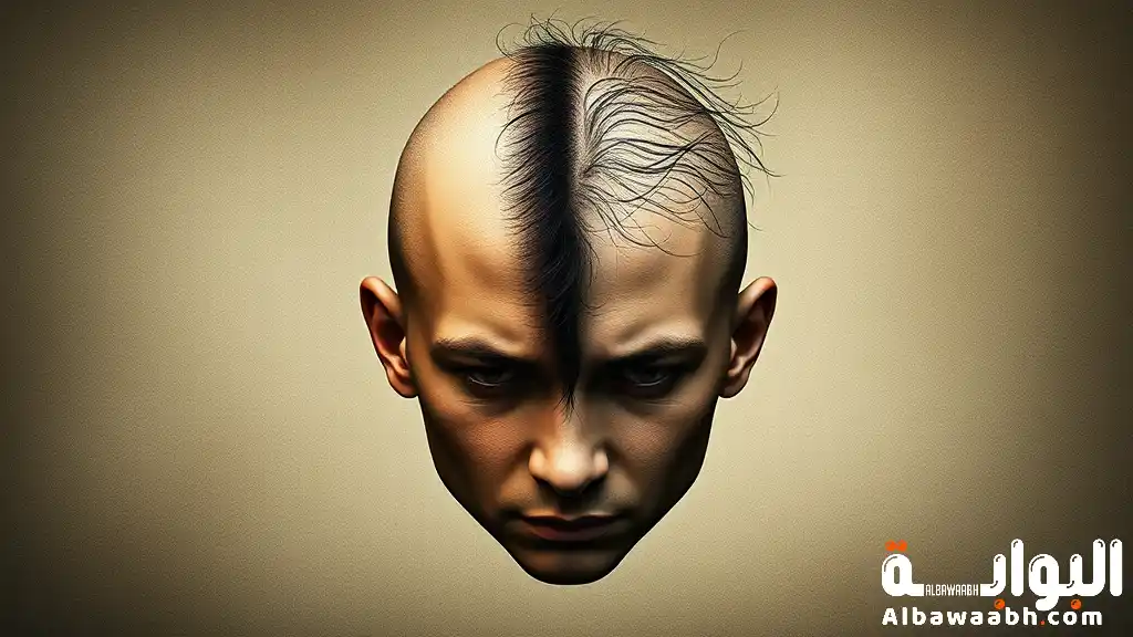 حلم تساقط الشعر بالكامل