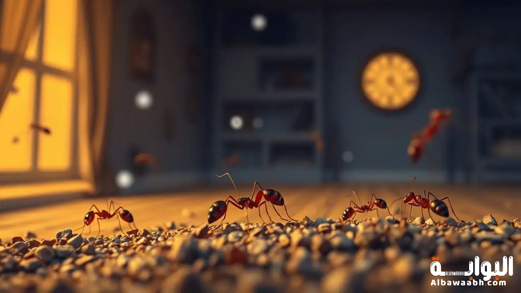 حلم النمل في البيت