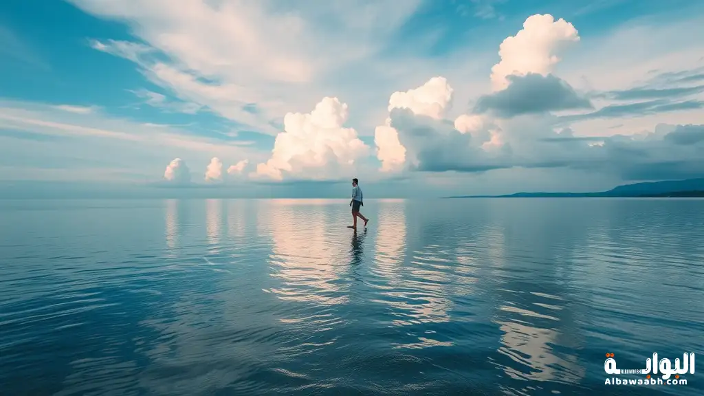 حلم المشي على الماء