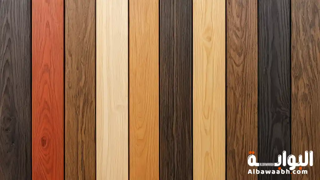 أنواع الخشب الطبيعي