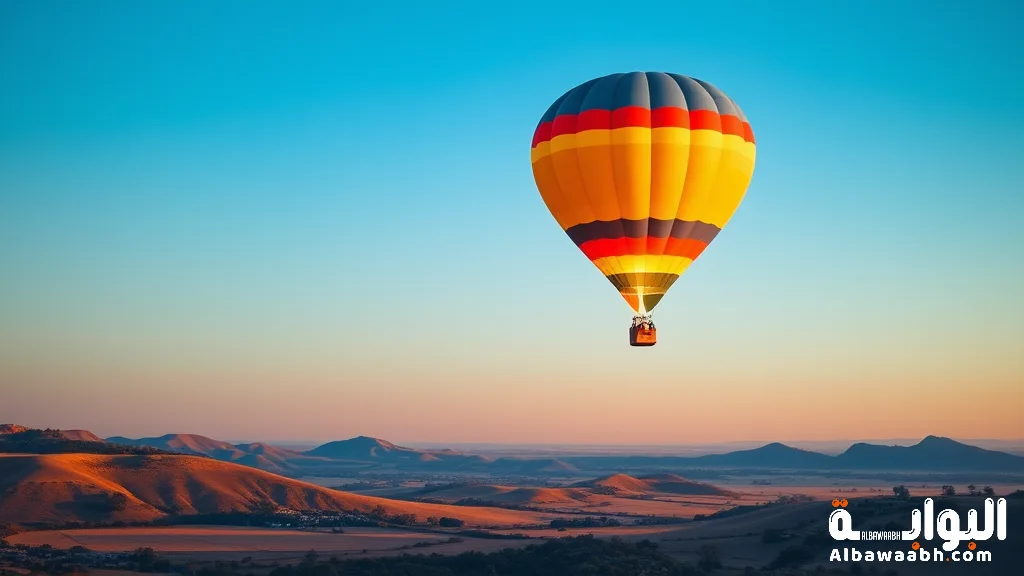 حلم السير في شارع مليء بالبالونات