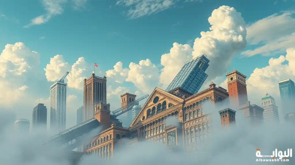 حلم سقوط المباني