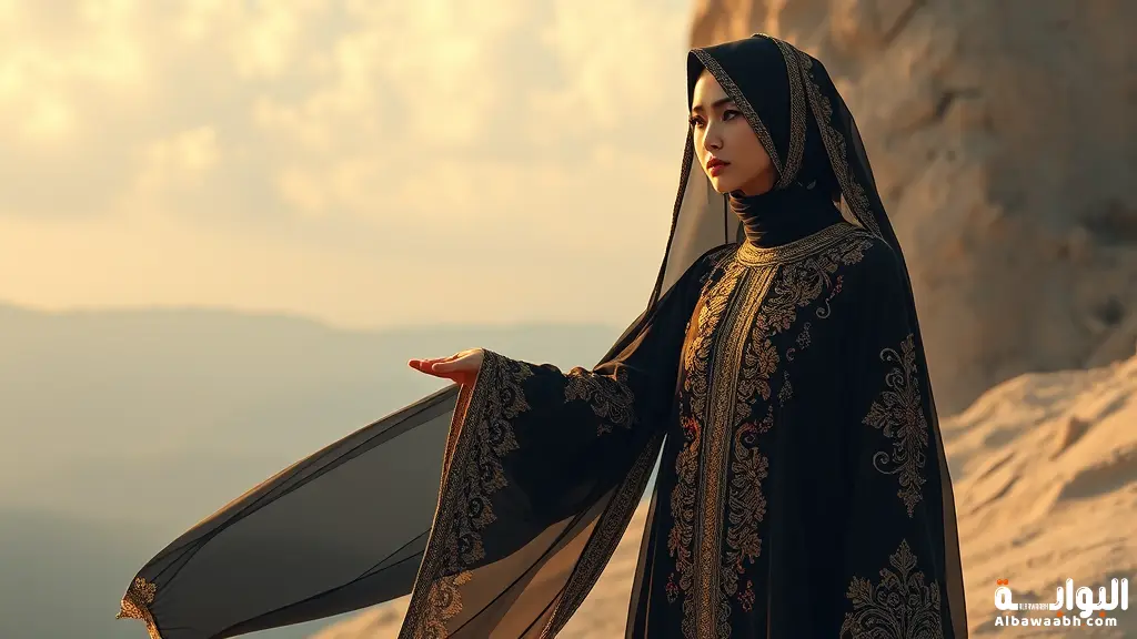 تفسير حلم ارتداء العباءة المطرزة