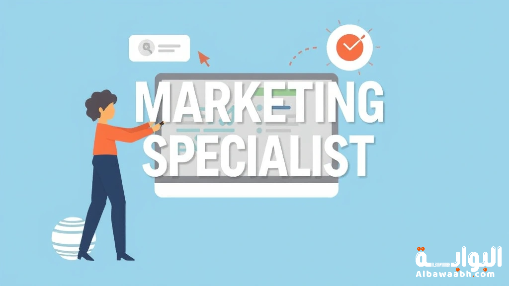 وظيفة اخصائي تسويق