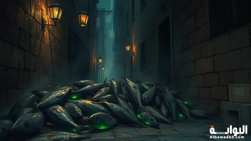 حلم الأسماك الميتة تطفو