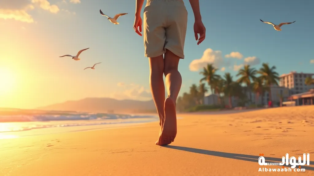 حلم المشي حافي القدمين في الشارع