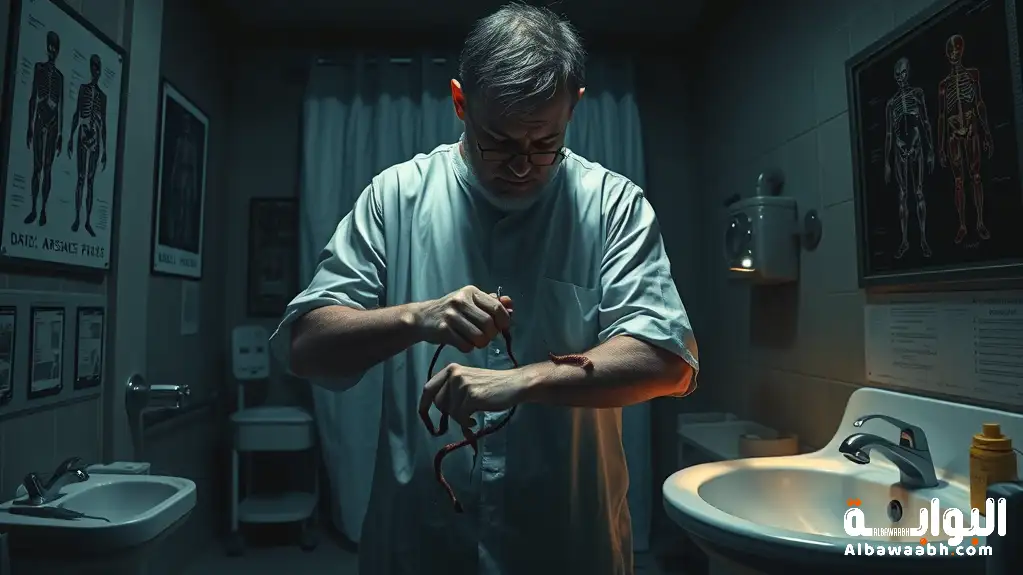 حلم خروج الدود من الجسم