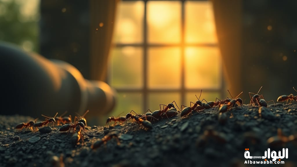حلم النمل في البيت