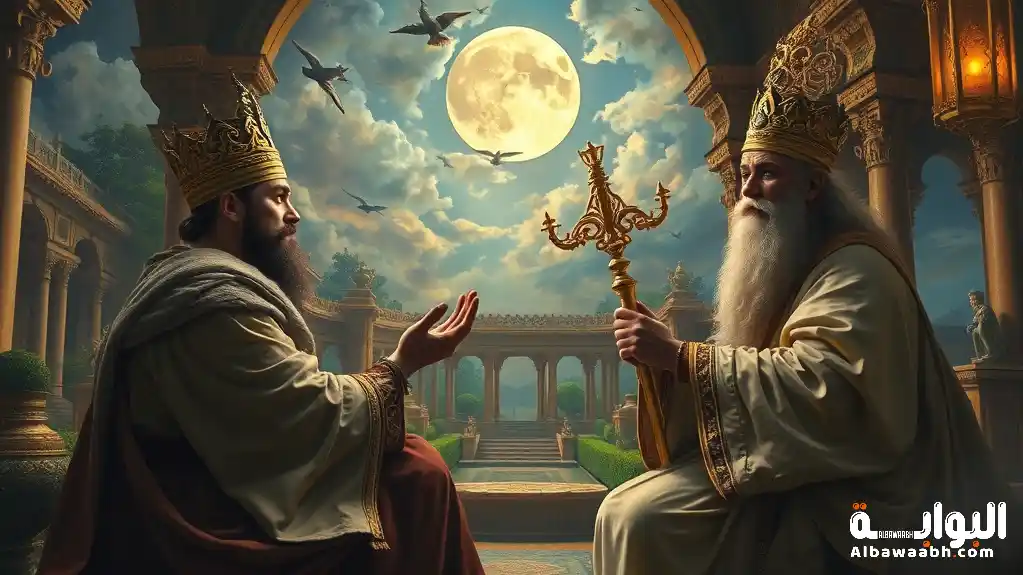 حلم الأكل مع الملك أو الأمير