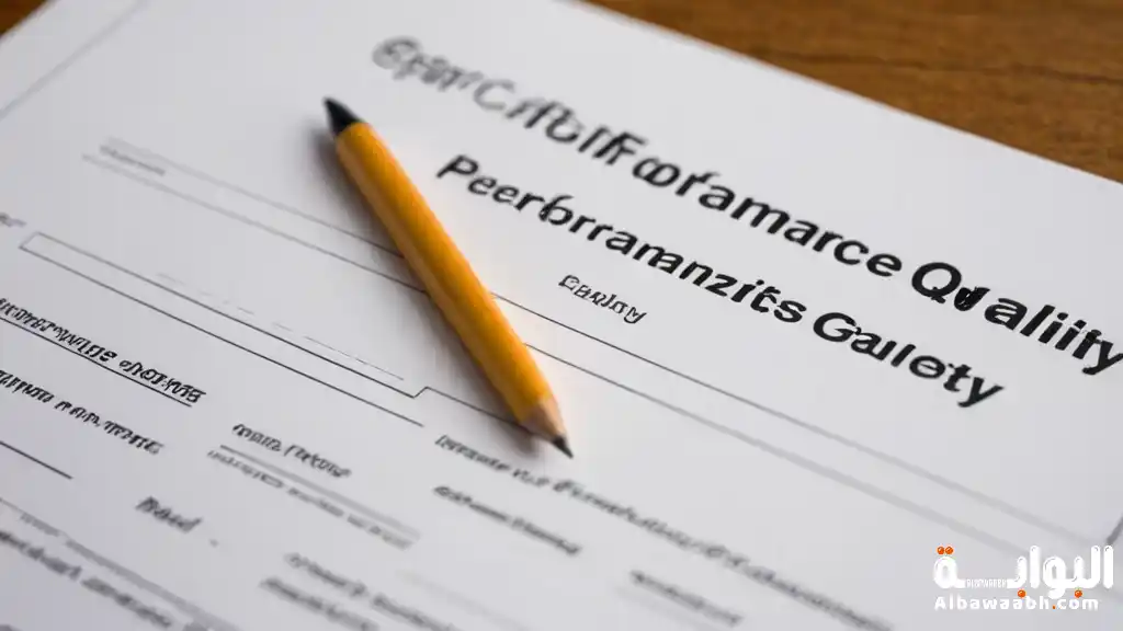 مؤشرات جودة الأداء