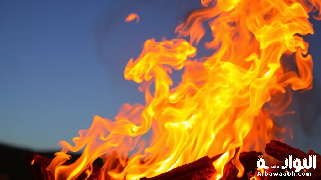 حلم رؤية الحريق