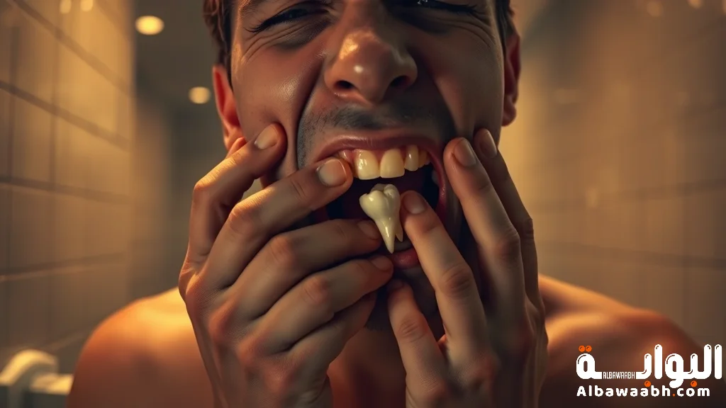 حلم وقوع الاسنان