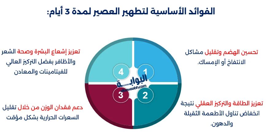 الحمية القائمة على العصائر