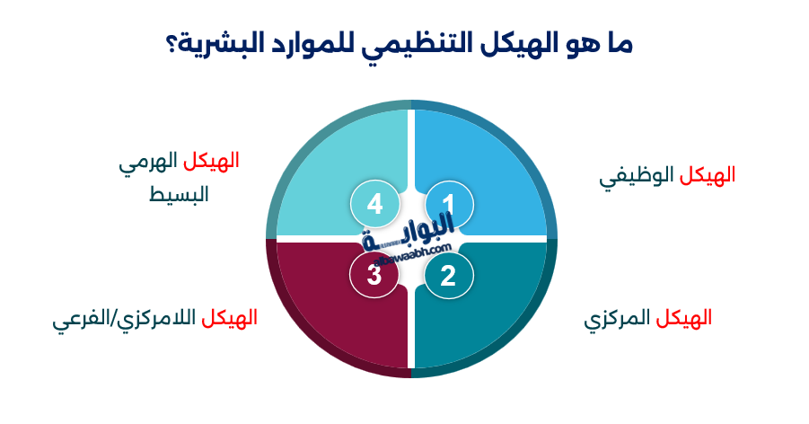 أقسام إدارة الموارد البشرية