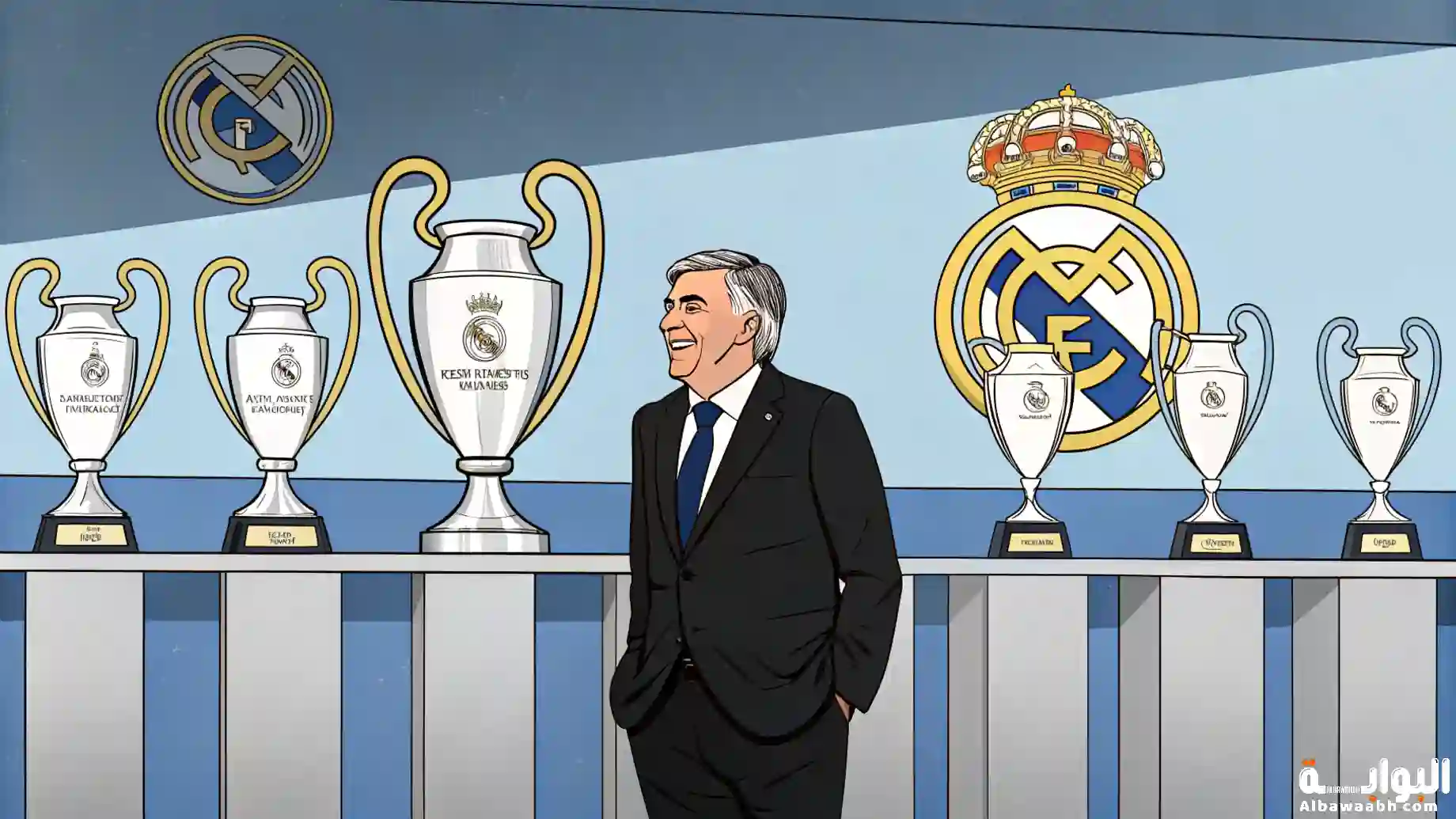 بطولات أنشيلوتي مع ريال مدريد