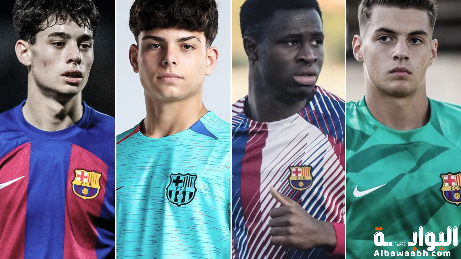 نجوم برشلونة الحاليين