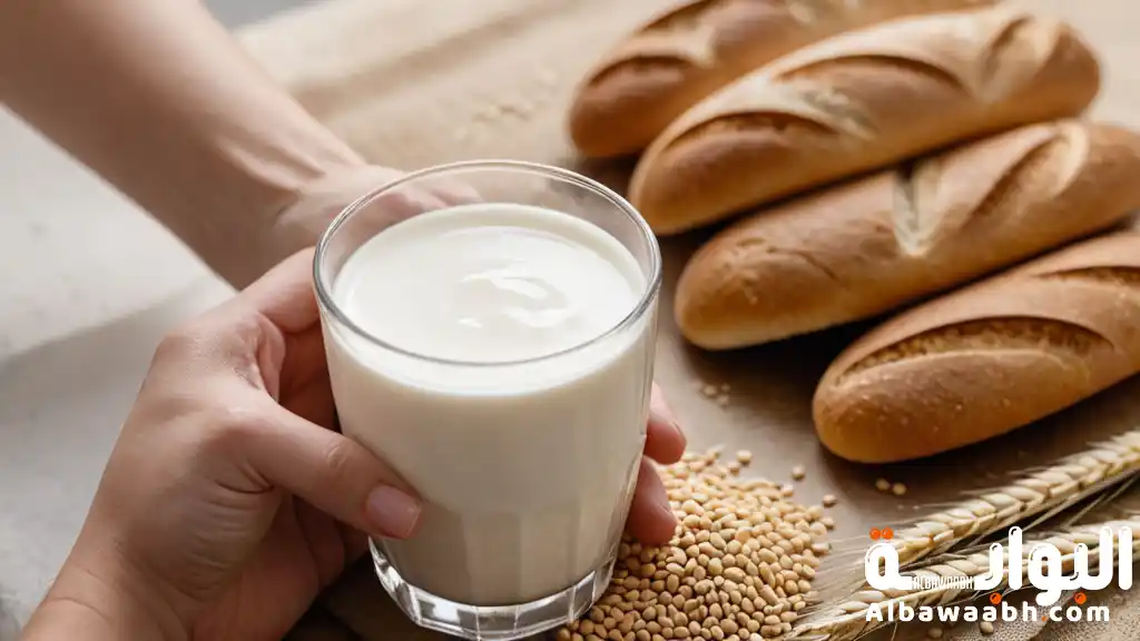 حلم شرب الحليب الطازج