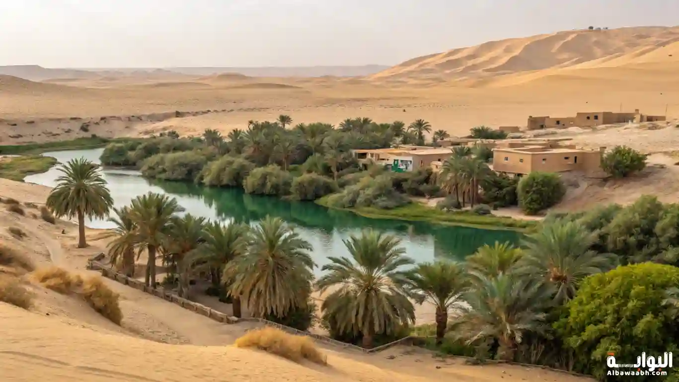 الواحات في شرق السعودية