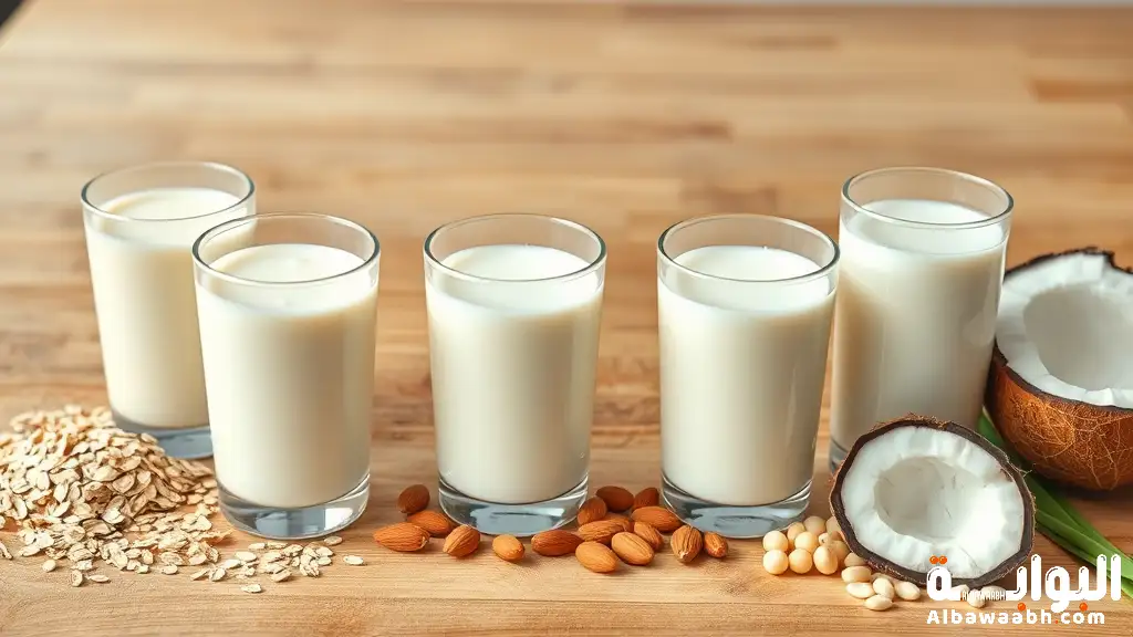 بدائل الحليب النباتية وفوائدها للجسم