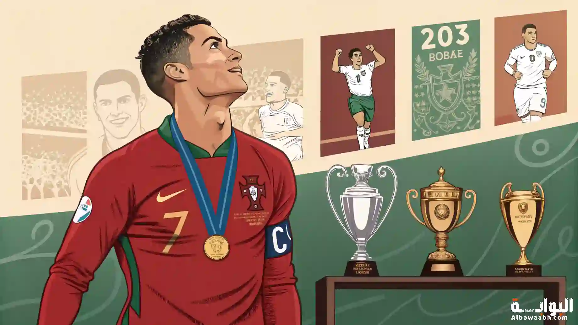 إنجازات رونالدو مع منتخب البرتغال