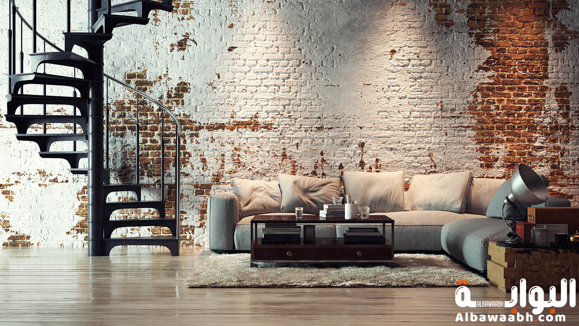 ديكور داخلي صناعي