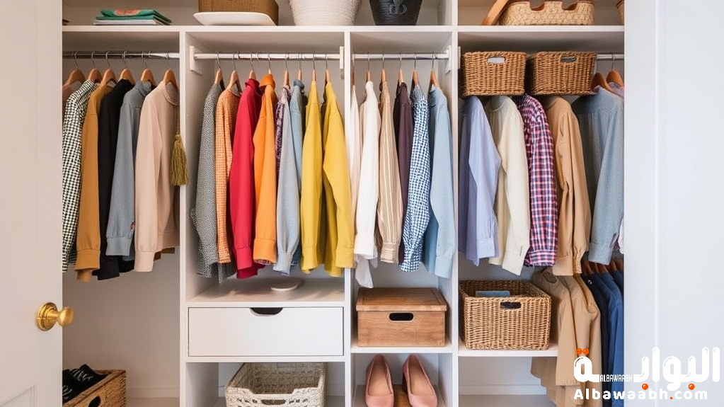 أفكار لترتيب الدولاب بسهولة