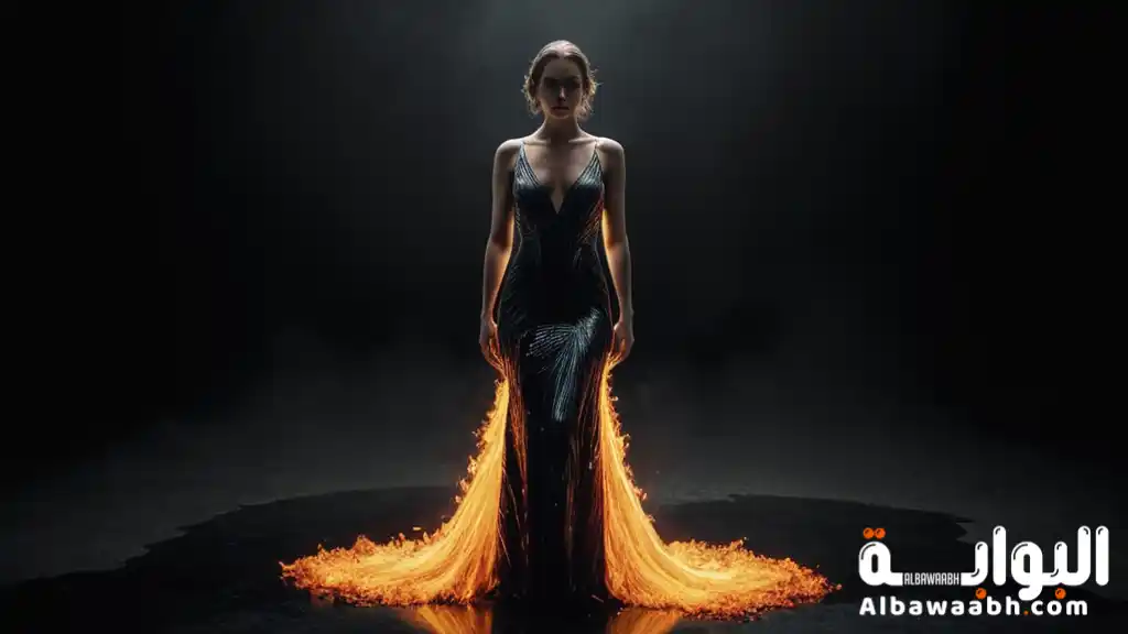 حلم ارتداء ملابس من نار