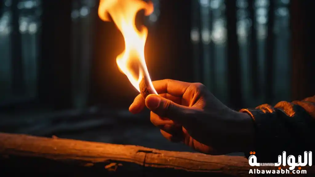 حلم اكل النار