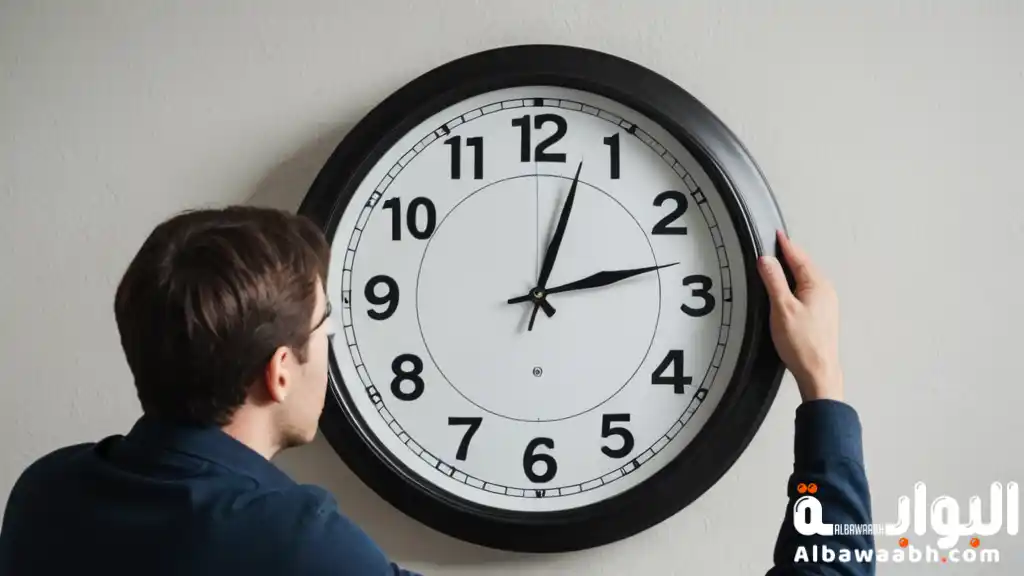 حلم الساعة تتوقف فجأة