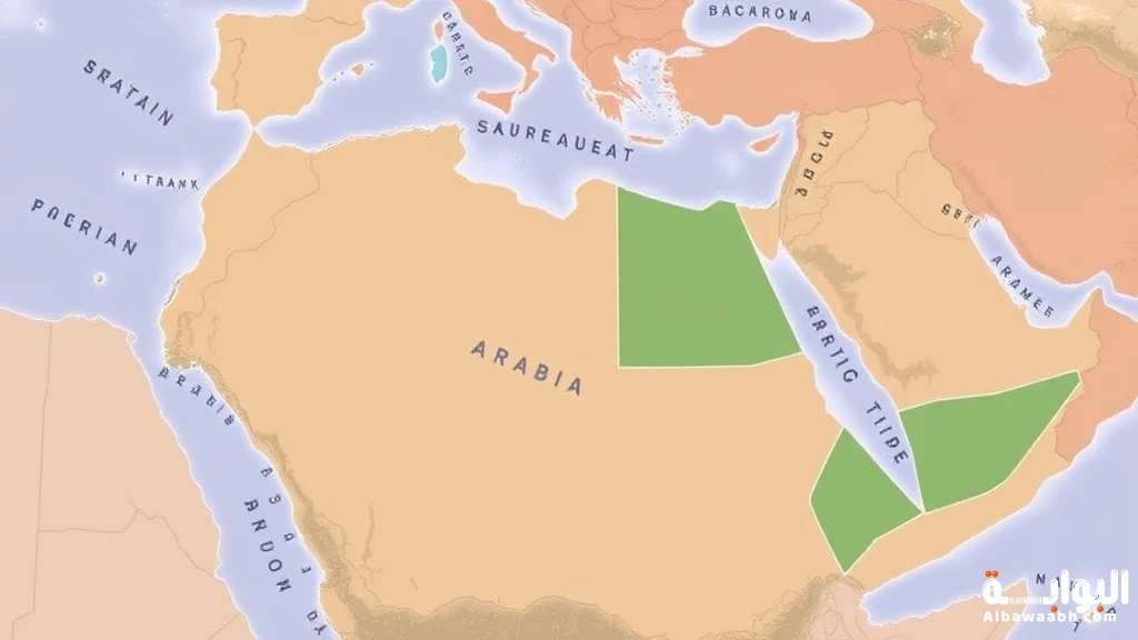 توزيع القبائل في الجزيرة العربية